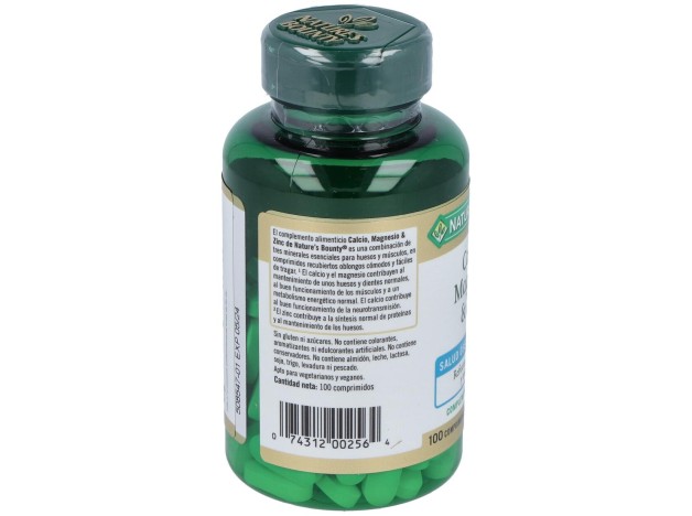 B-Calcio Magnesio%26Zinc 100 Cápsulas Recubiertas