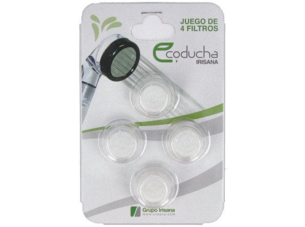 Filtros Ecoducha Blister 4Unid.
