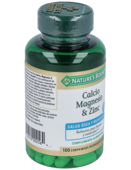 B-Calcio Magnesio%26Zinc 100 Cápsulas Recubiertas