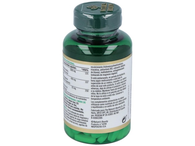 B-Calcio Magnesio%26Zinc 100 Cápsulas Recubiertas
