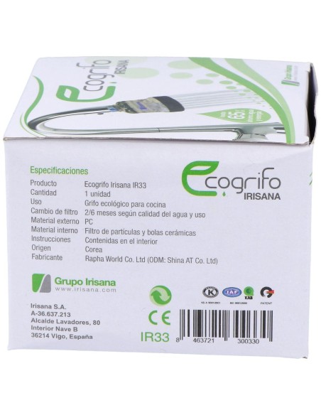 Irisana Ecogrifo 1Ud