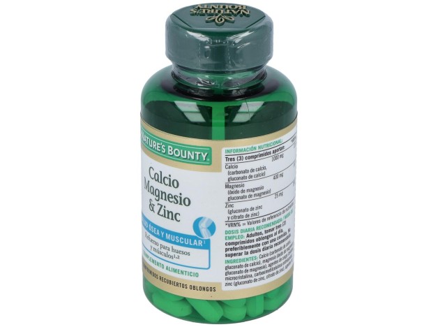 B-Calcio Magnesio%26Zinc 100 Cápsulas Recubiertas