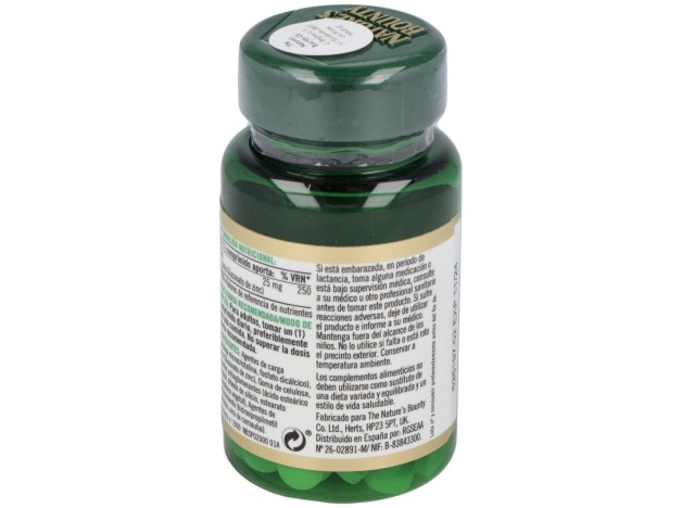 Zinc 25 Mg 100 Comprimidos Recubiertos