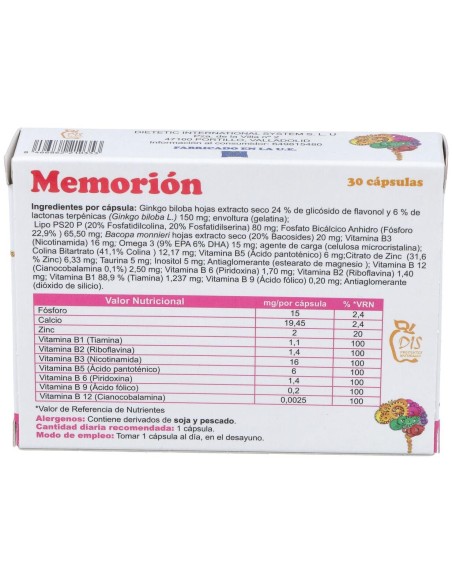 Dis Memorión 30Caps