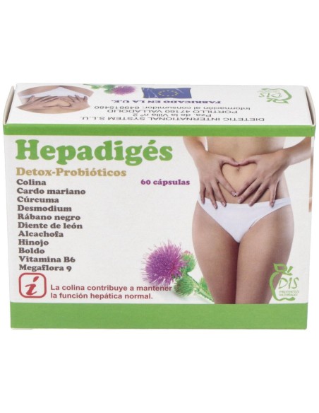Dis Hepadiges 500Mg 60Caps
