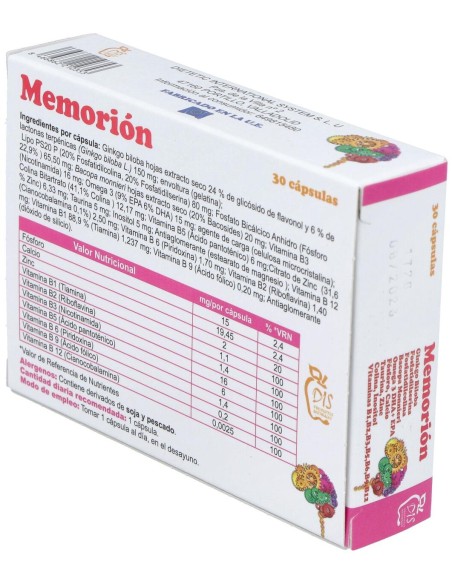 Dis Memorión 30Caps