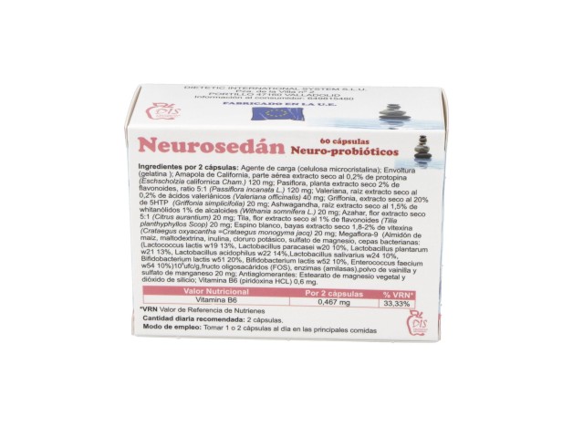 Dis Neurosedan Neuro-Probiotic 60Caps