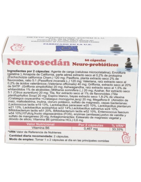 Dis Neurosedan Neuro-Probiotic 60Caps