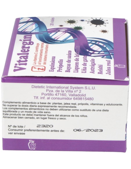 Dis Vitalergin 20Uds
