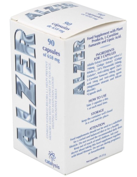 Catalysis Alzer 500Mg 90Caps