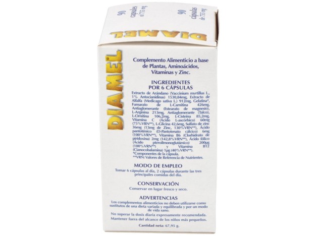 Catalysis Diamel, 90 Cápsulas