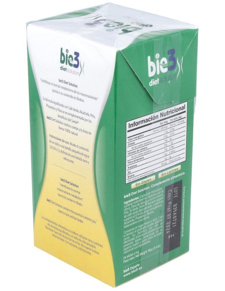 Bie3 Diet Solution Svetol Y Biotina 24 Sticks