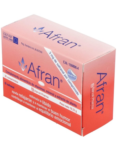 Afran, 30 Comprimidos