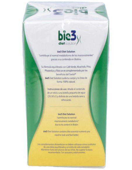 Bie3 Diet Solution Svetol Y Biotina 24 Sticks