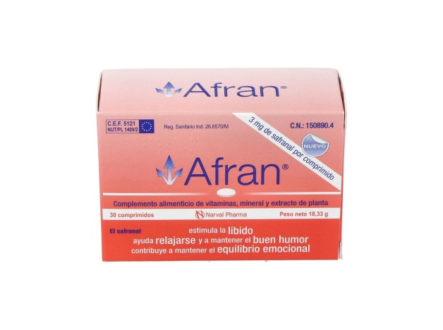 Afran, 30 Comprimidos
