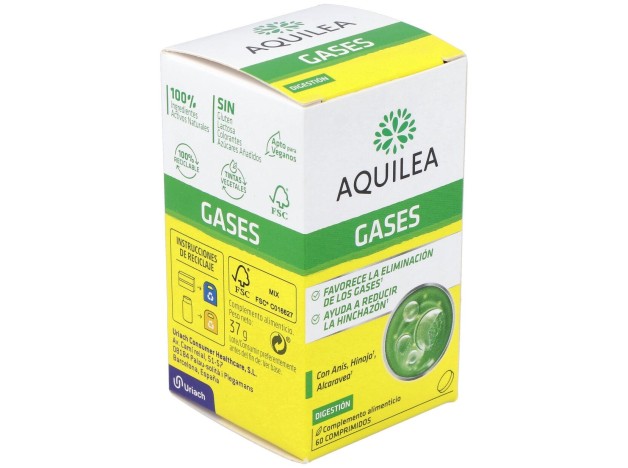 Aquilea Gases Comprimidos, 60 Comprimidos