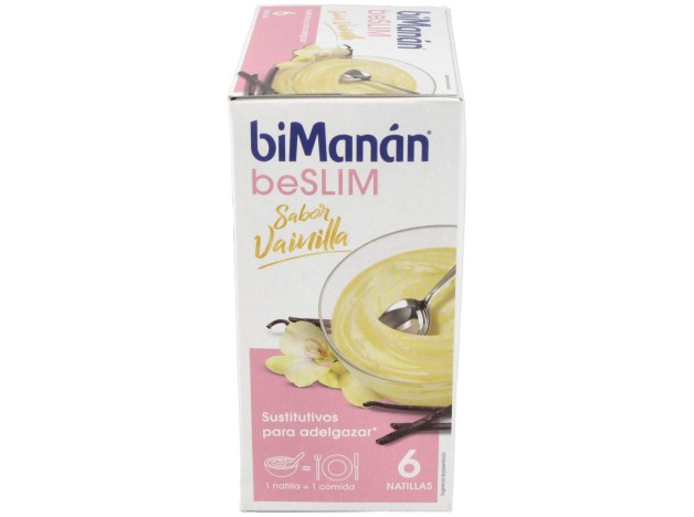Bimanán® Beslim Natillas Vainilla 6 Sobres