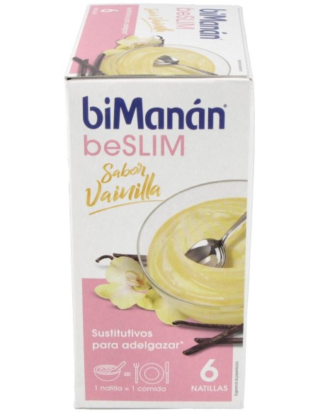 Bimanán® Beslim Natillas Vainilla 6 Sobres