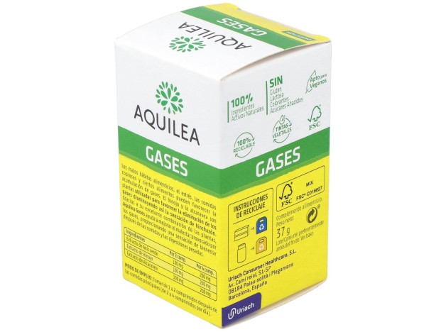Aquilea Gases Comprimidos, 60 Comprimidos