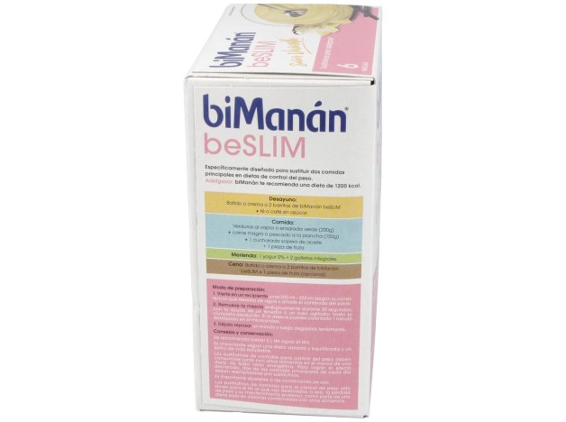 Bimanán® Beslim Natillas Vainilla 6 Sobres