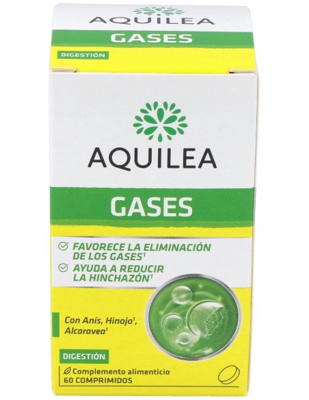 Aquilea Gases Comprimidos, 60 Comprimidos