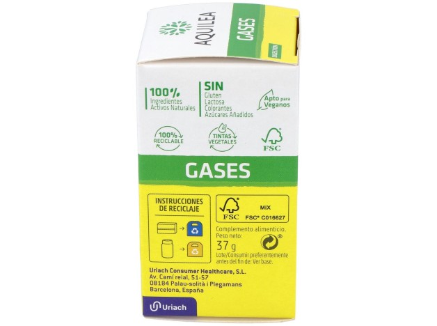 Aquilea Gases Comprimidos, 60 Comprimidos