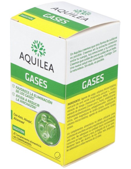 Aquilea Gases Comprimidos, 60 Comprimidos