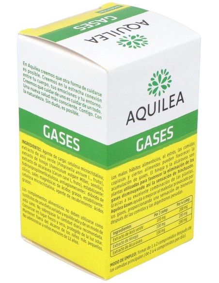 Aquilea Gases Comprimidos, 60 Comprimidos