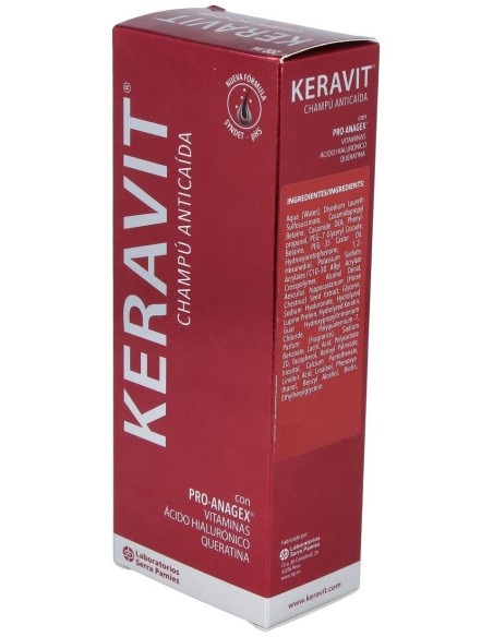 Keravit Champú Anticaída, 200 Ml