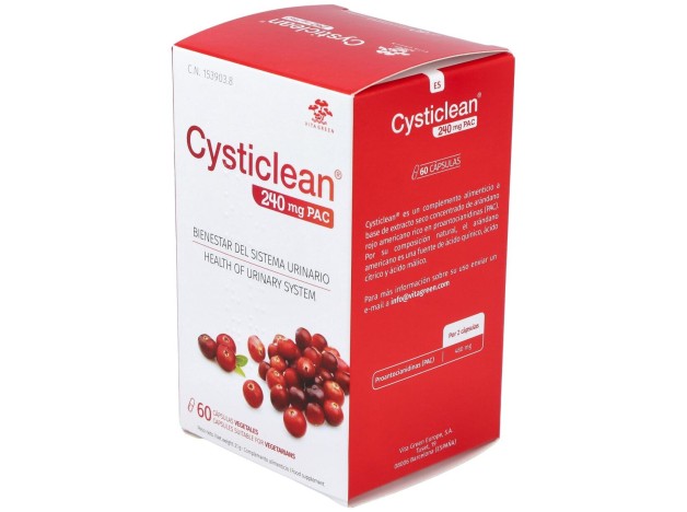 Cysticlean 240 Mg Pac, 60 Cápsulas