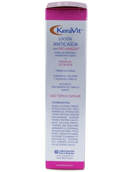 Keravit Loción Anticaída, 125 Ml
