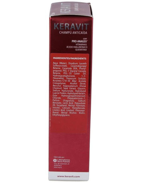 Keravit Champú Anticaída, 200 Ml
