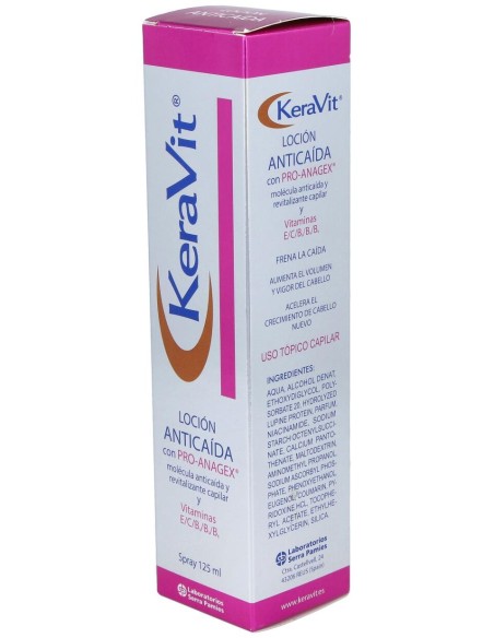 Keravit Loción Anticaída, 125 Ml