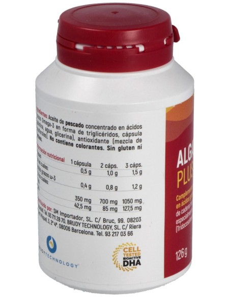 Algatrium Plus (Dha 70%) 700Mg. 180Cap.