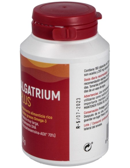 Algatrium Plus (Dha 70%) 700Mg. 180Cap.