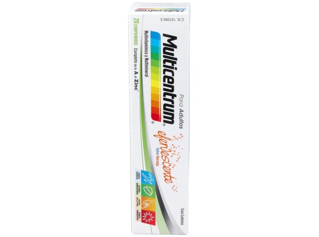 Multicentrum Efervescente Sabor Naranja 20Comp