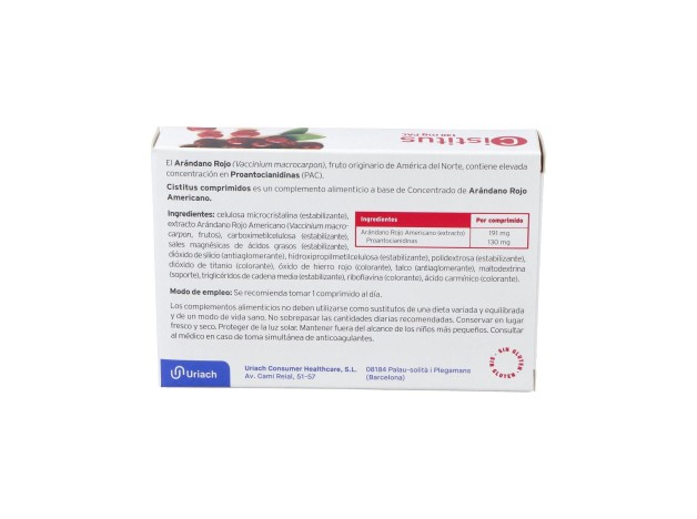 Cistitus Comprimidos 30 U