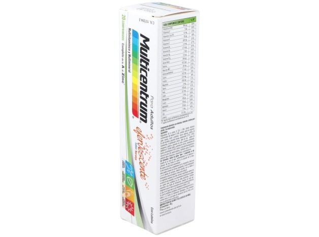 Multicentrum Efervescente Sabor Naranja 20Comp