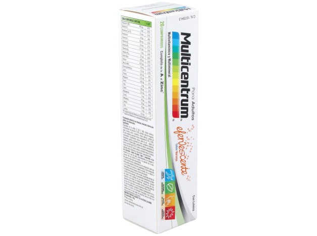 Multicentrum Efervescente Sabor Naranja 20Comp