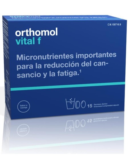 Orthomol Vital F 15Sbrs.Granulado