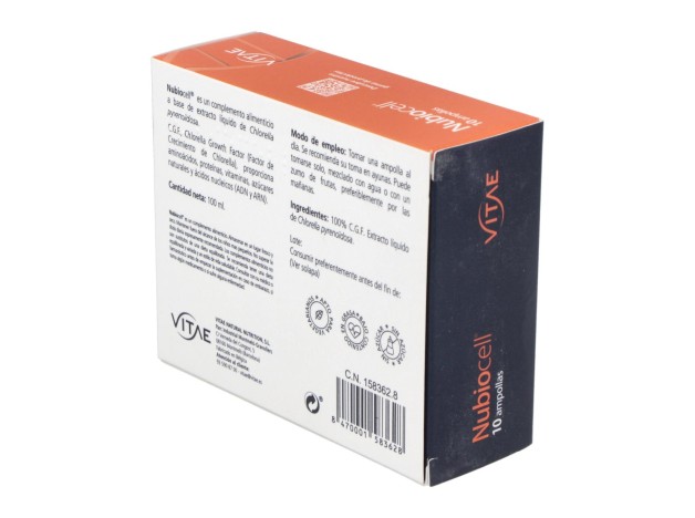 Nubiocell (Chlorella) Puro 10Viales