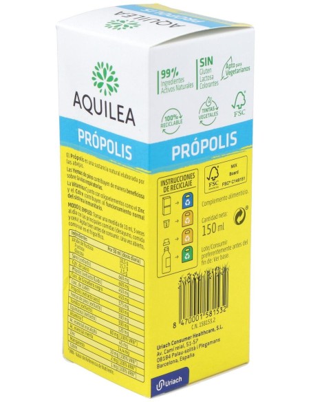 Aquilea Própolis Jarabe, 150 Ml