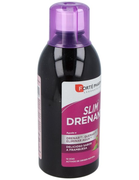 Forté Pharma Turboslim Drenante Sabor Frambuesa, 500 Ml