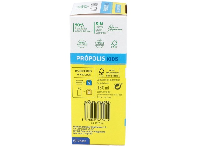 Aquilea Kids Propolis Jarabe 150Ml.