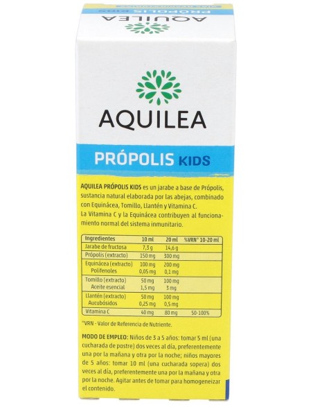 Aquilea Kids Propolis Jarabe 150Ml.