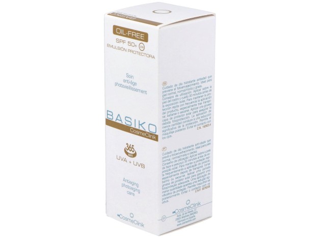 Basiko Emulsión Protectora Spf 50+ Oil Free, 50 Ml
