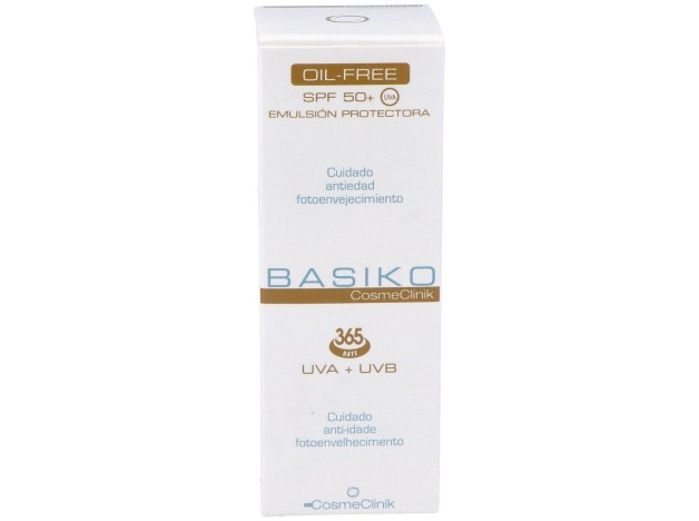 Basiko Emulsión Protectora Spf 50+ Oil Free, 50 Ml