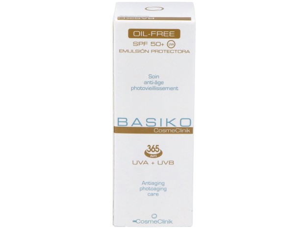 Basiko Emulsión Protectora Spf 50+ Oil Free, 50 Ml