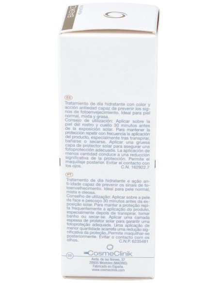 Basiko Emulsión Protectora Spf 50+ Color, 50 Ml