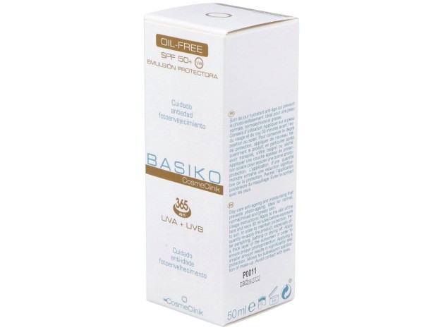 Basiko Emulsión Protectora Spf 50+ Oil Free, 50 Ml